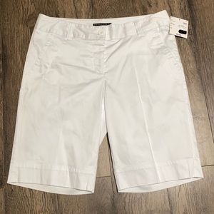 White Bermuda shorts